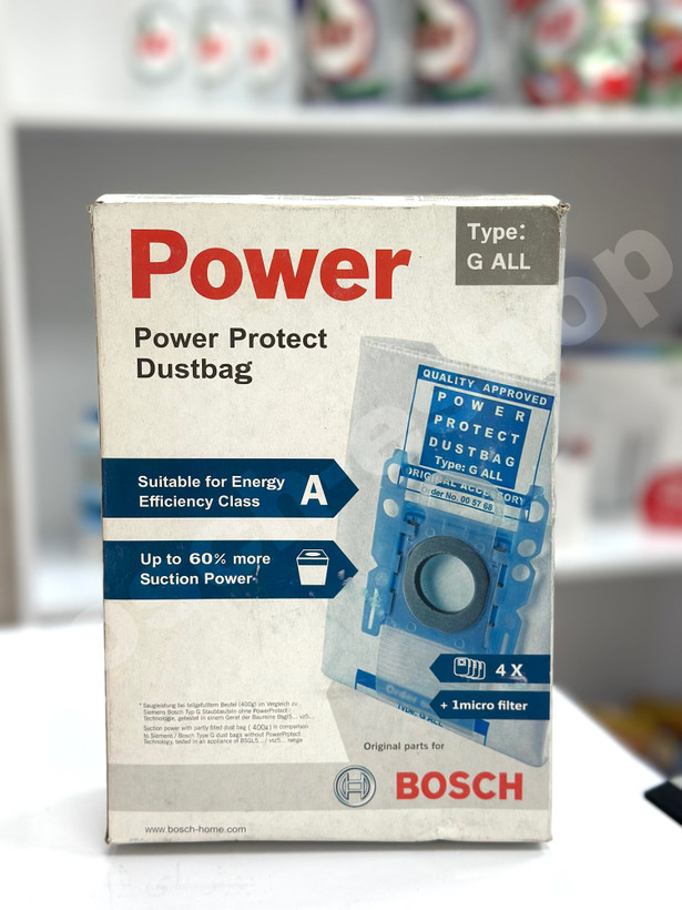 کیسه جاروبرقی بوشbosch بسته ۴عددی type Gاورجینال