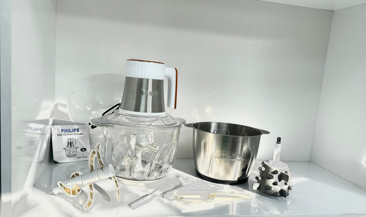 خردکن همه کاره 6در۱ فیلیپس philips دوکاسه مدل AG-1358